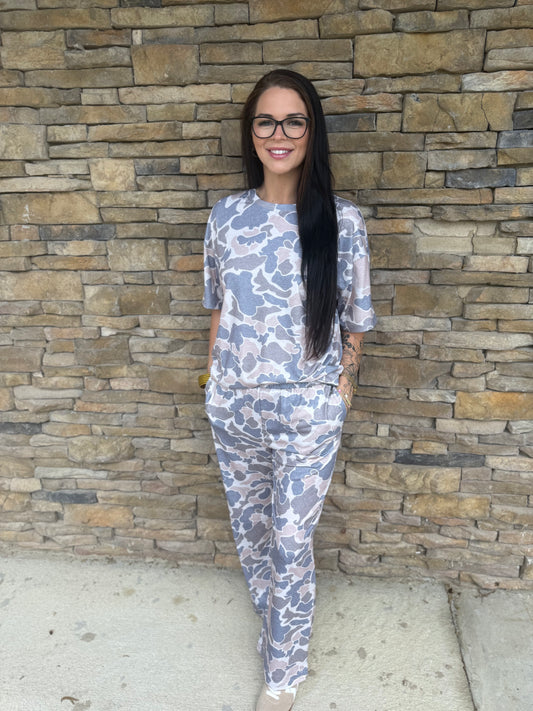 Camo Lounge Set