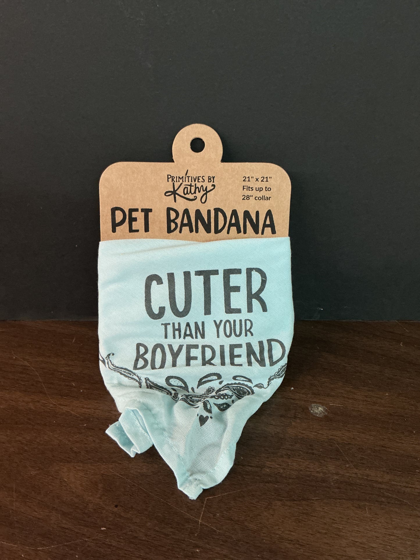 Cuter Than Your Boy Friend  Pet Bandana