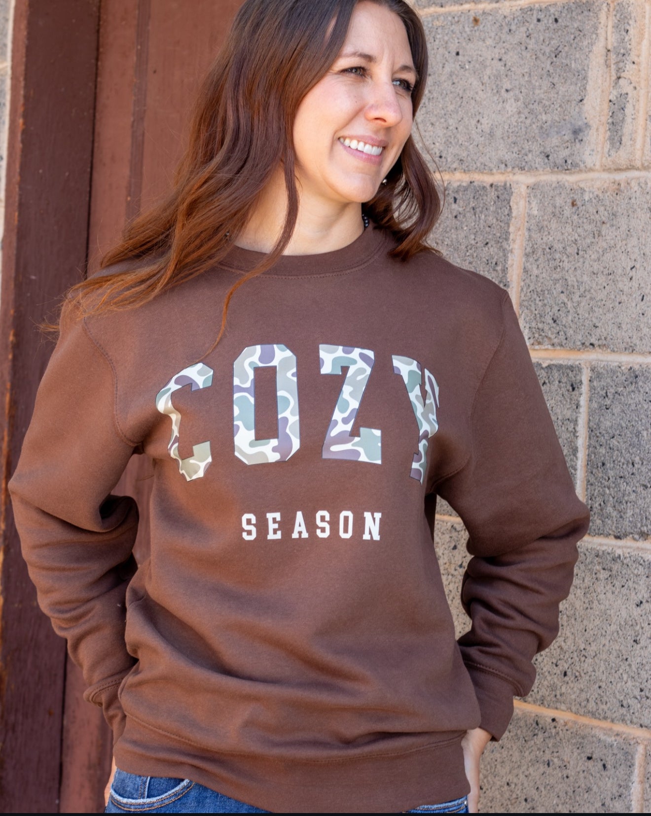 Camo Print Sweatshirt