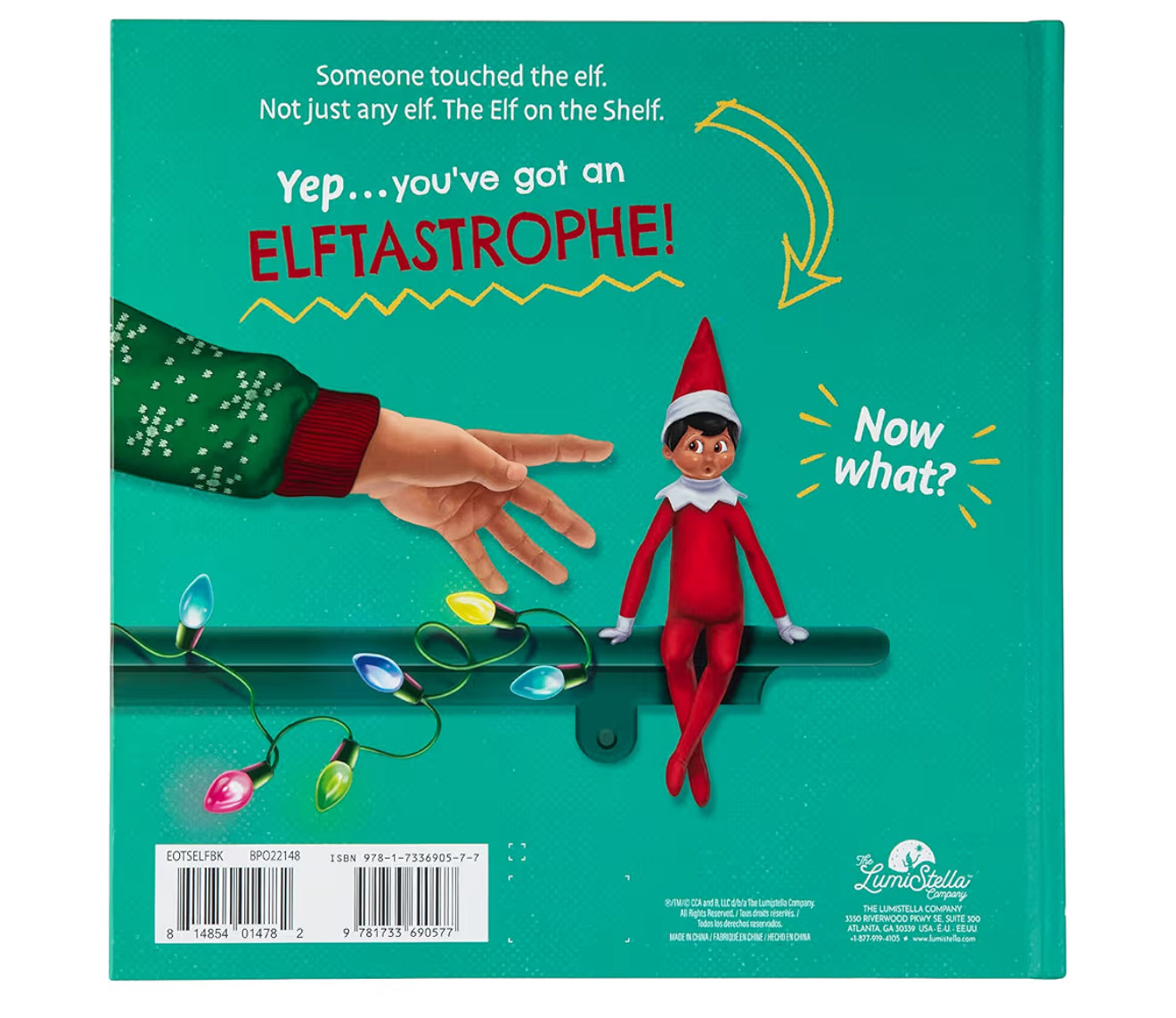Elf on the Shelf: In case of elftastrophe Book
