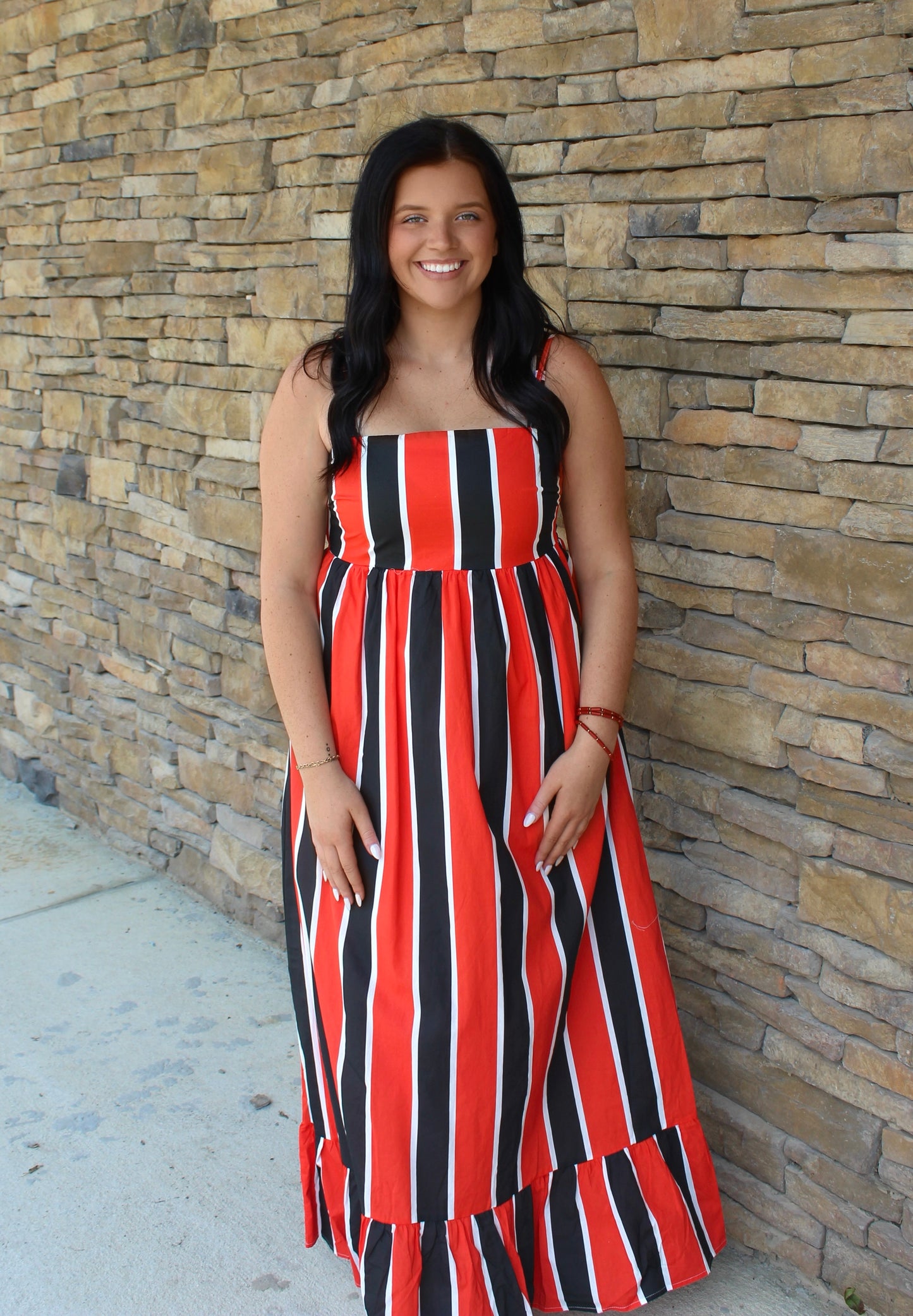 Bulldog Belle Maxi Dress
