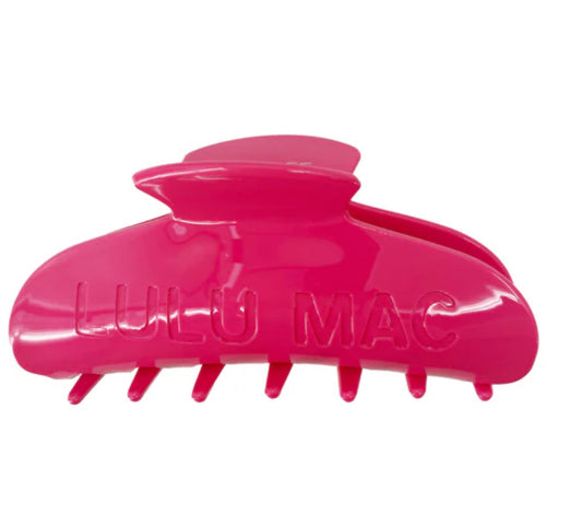 Hot Pink LuLu Mac Hair Clip