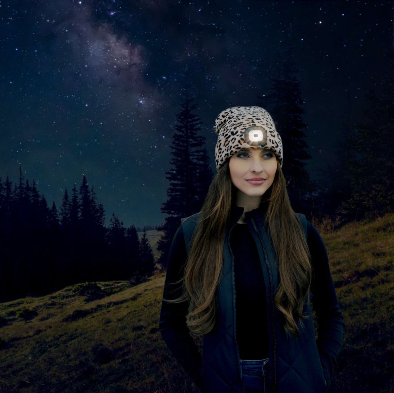 Cheetah Night scope Beanie