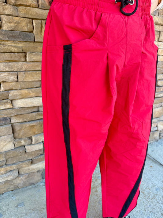Windbreaker Ga Red Pants