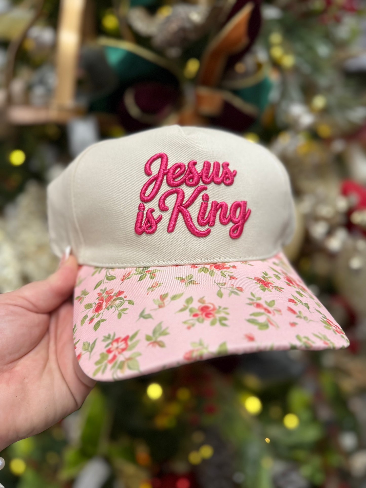 Jesus Is King Trucker Hat