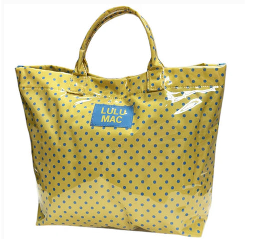 Yellow and Blue Tote Bag