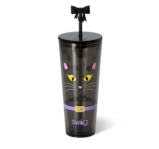 Boo Crew Cat Plastic Tumbler 24oz | Swig