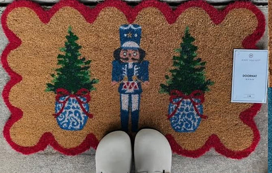 Merry Marchers Door Mat