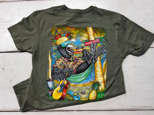 Chillaxin’ Parrot T-shirt