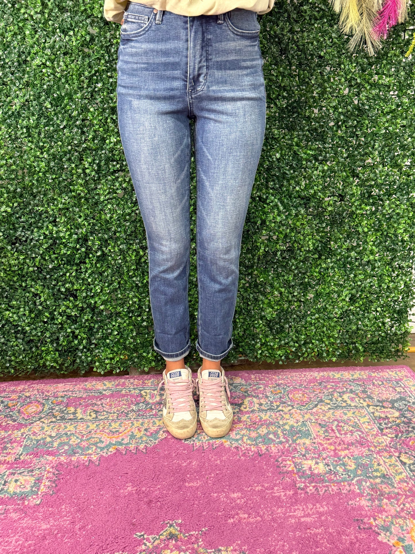 Judy's High Waisted Jeans Capris