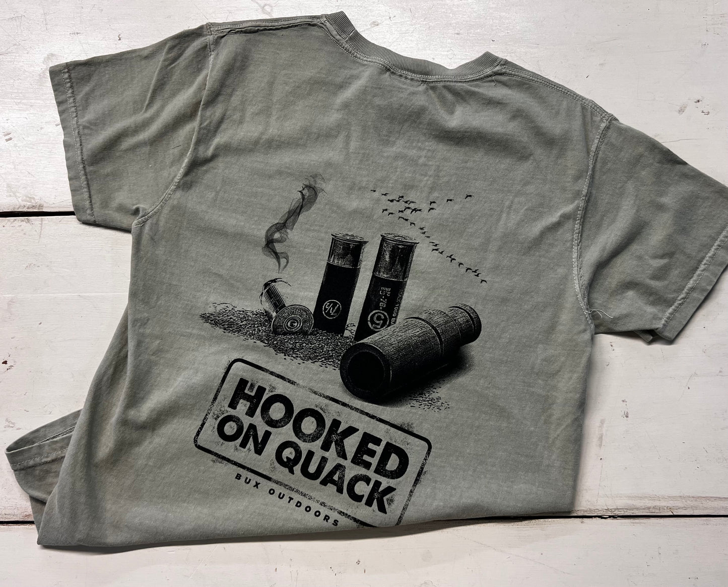 Hooked on Quack t-shirt