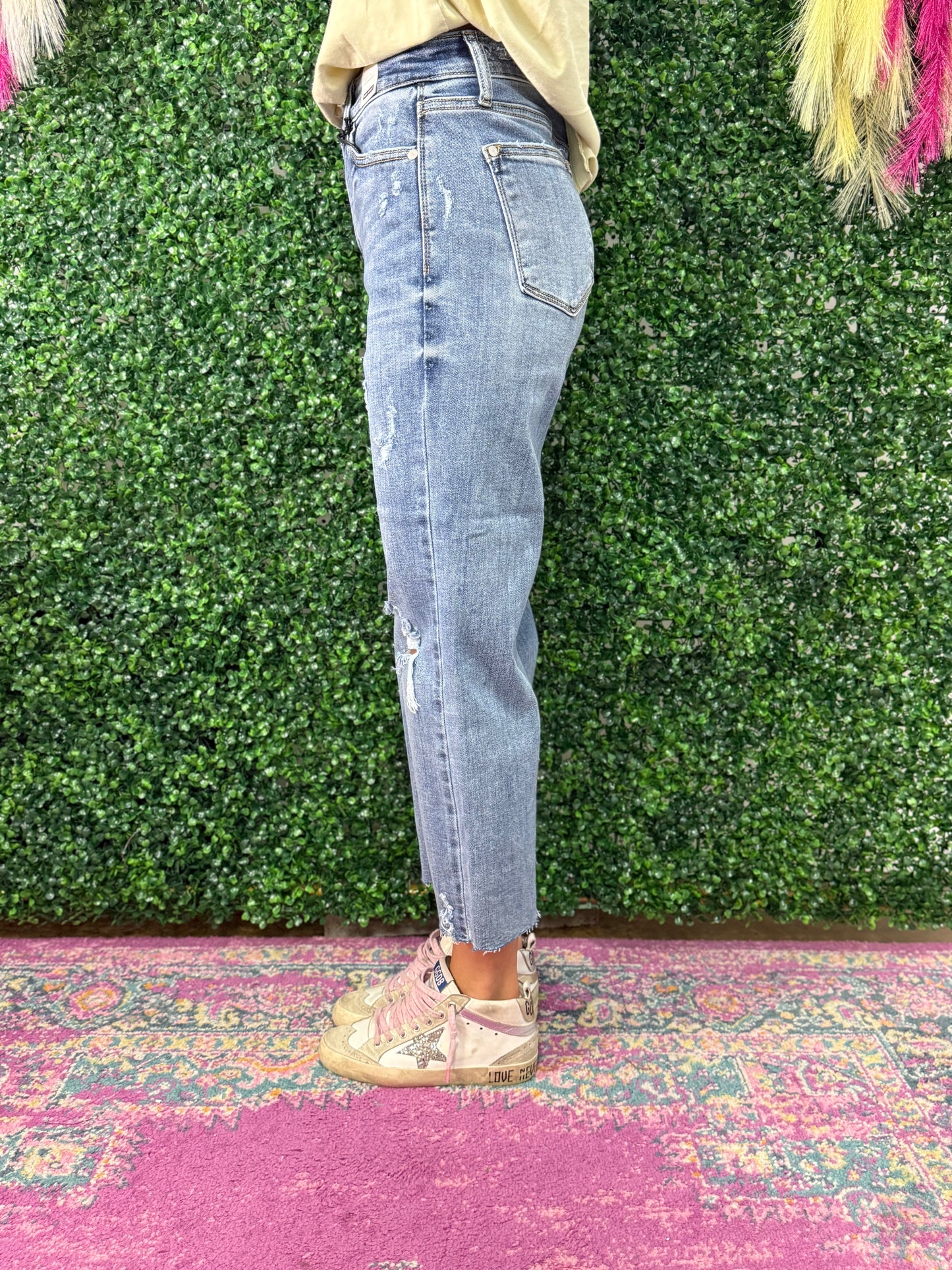 The Grace Jeans Cropped