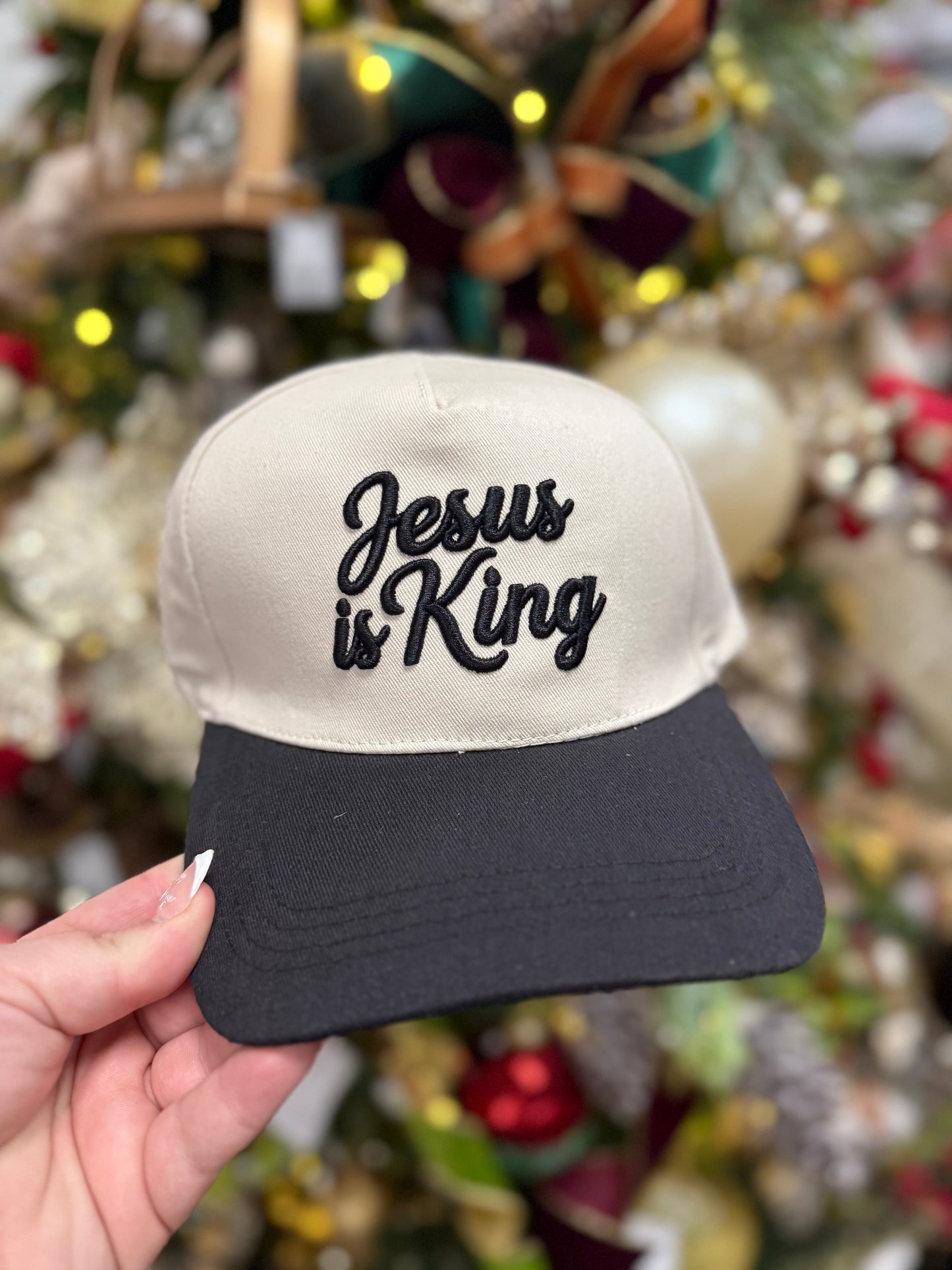 Jesus Is King Trucker Hat