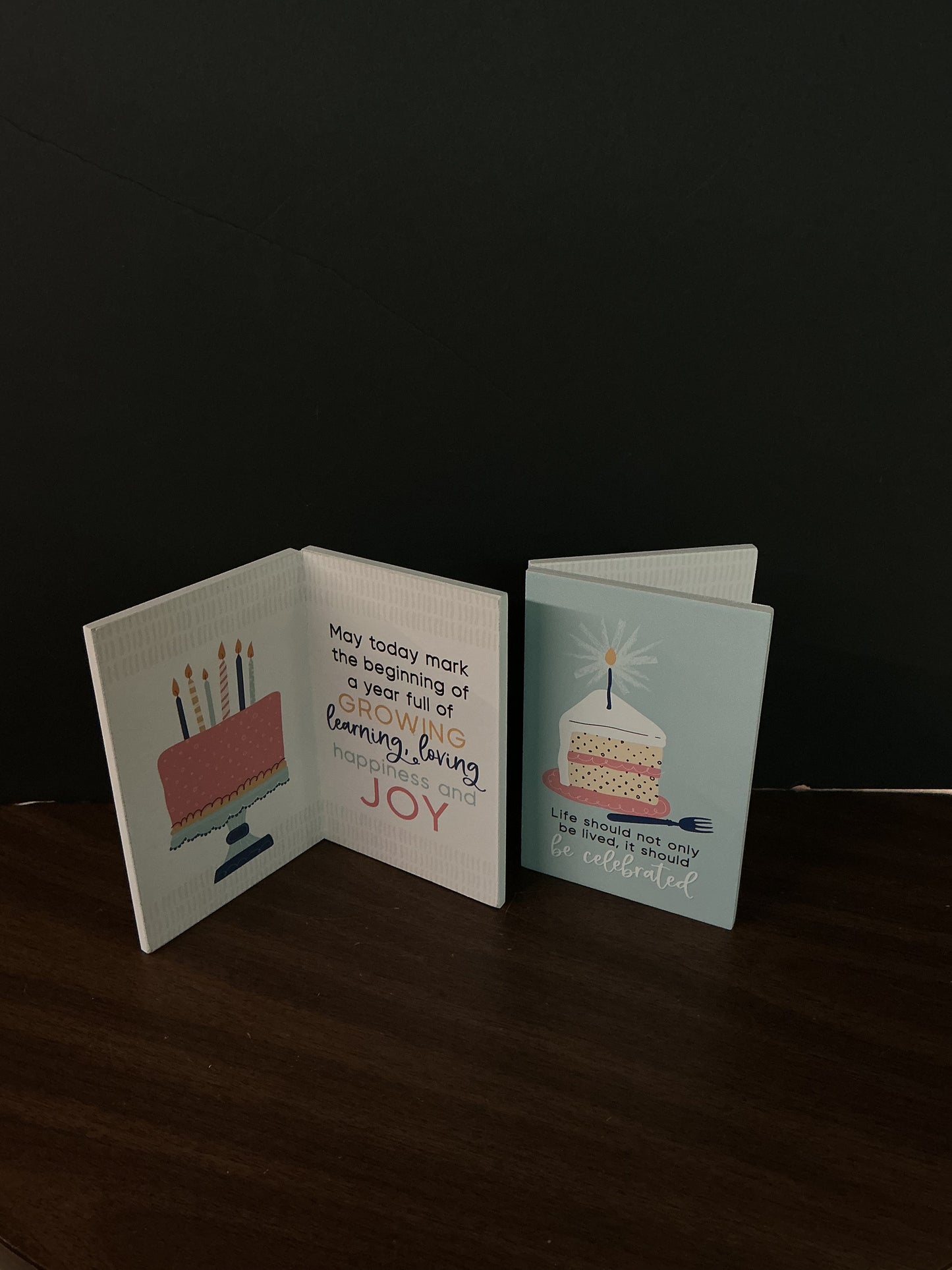 Birthday Foldable Plaque