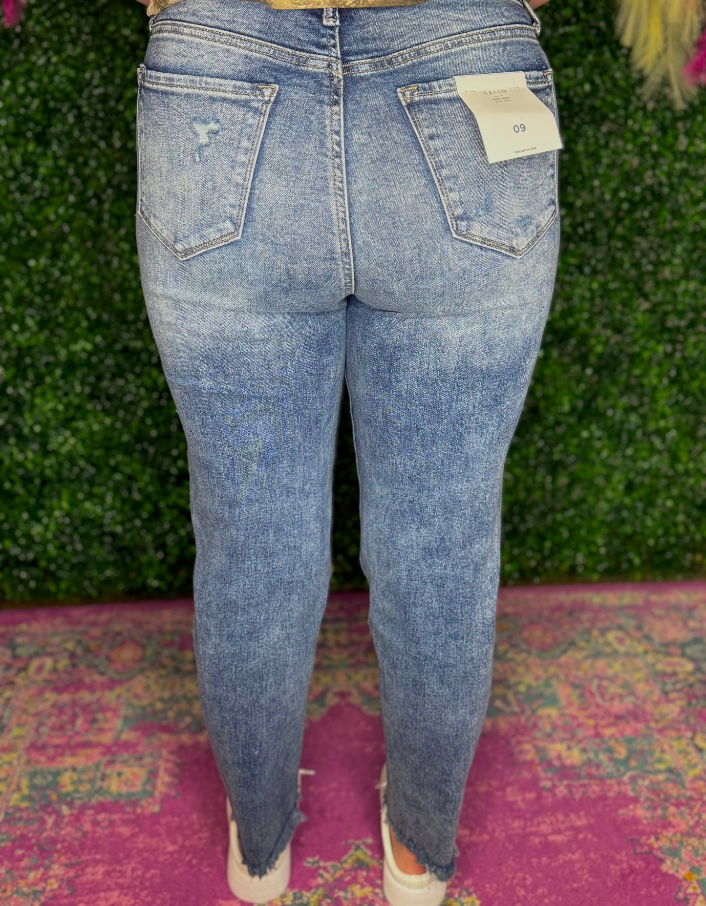 Dark Denim Mom Jean