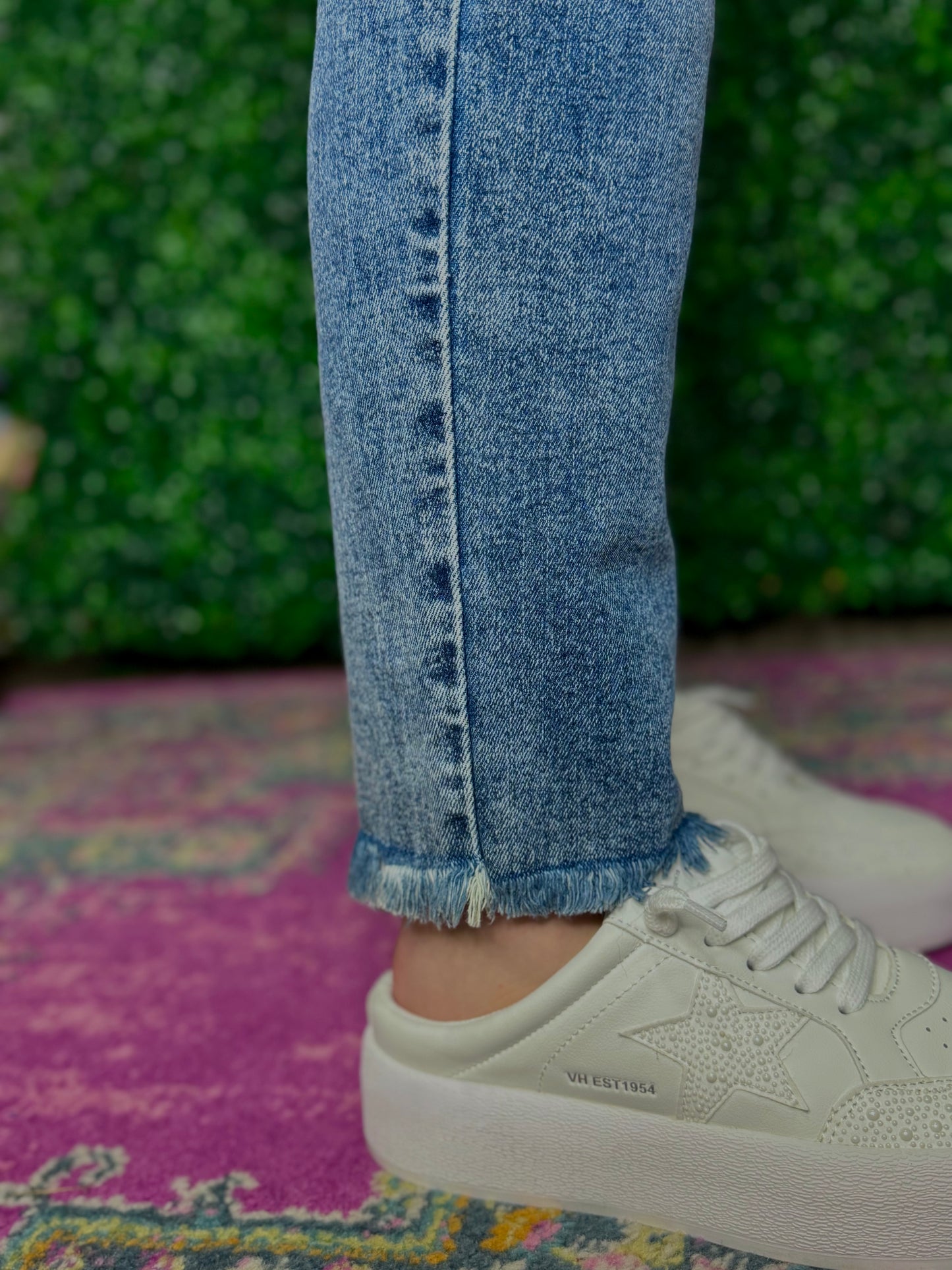Dark Denim Mom Jean