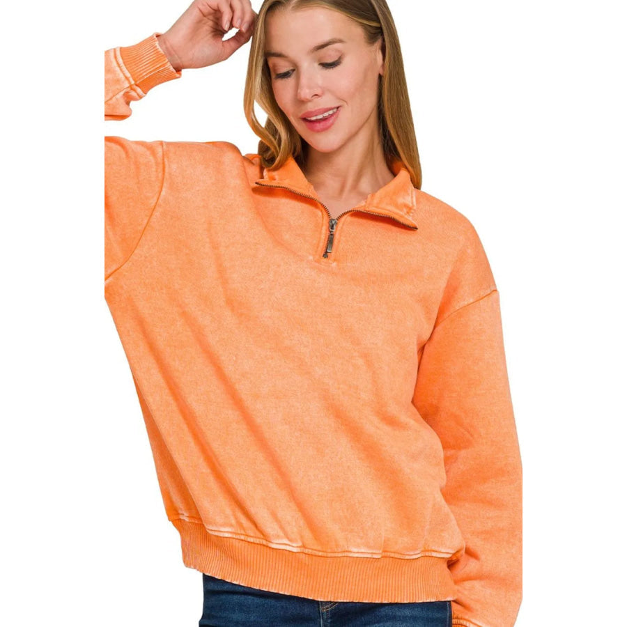 The Voltage Orange Pullover