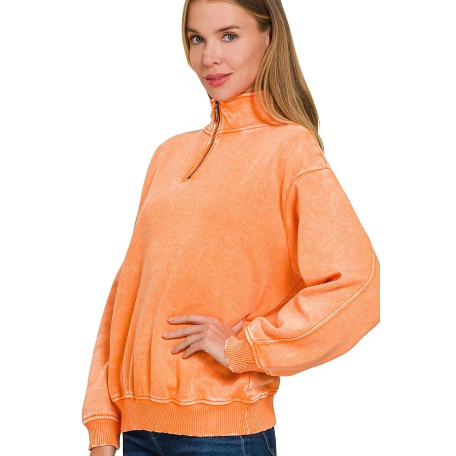The Voltage Orange Pullover