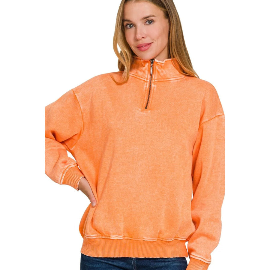 The Voltage Orange Pullover