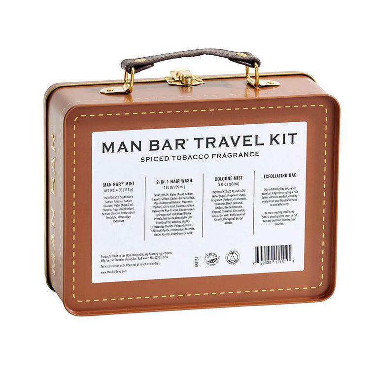 Man Bar Travel Kit