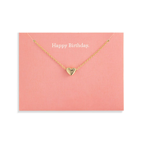 Happy Birthday Necklace