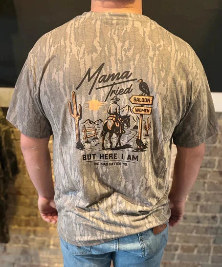 Mama Tried camo T-shirt