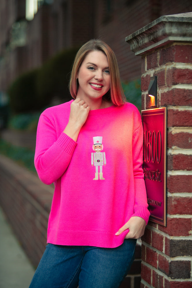 Embroidered nutcracker Sweater