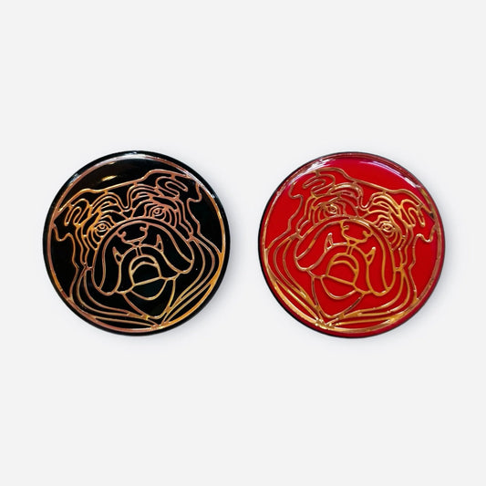 Ga Bulldog pop socket