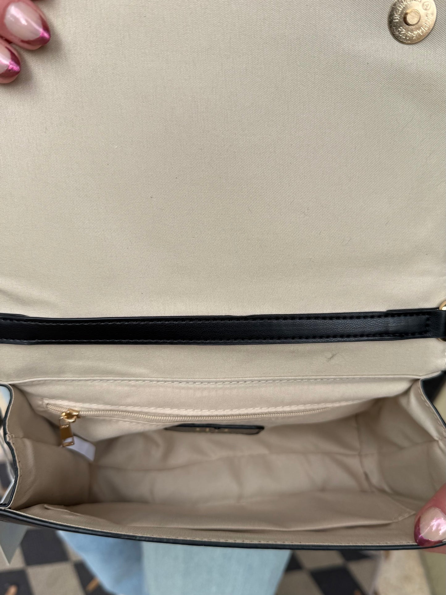 Cecilia Circle Logo Handbag