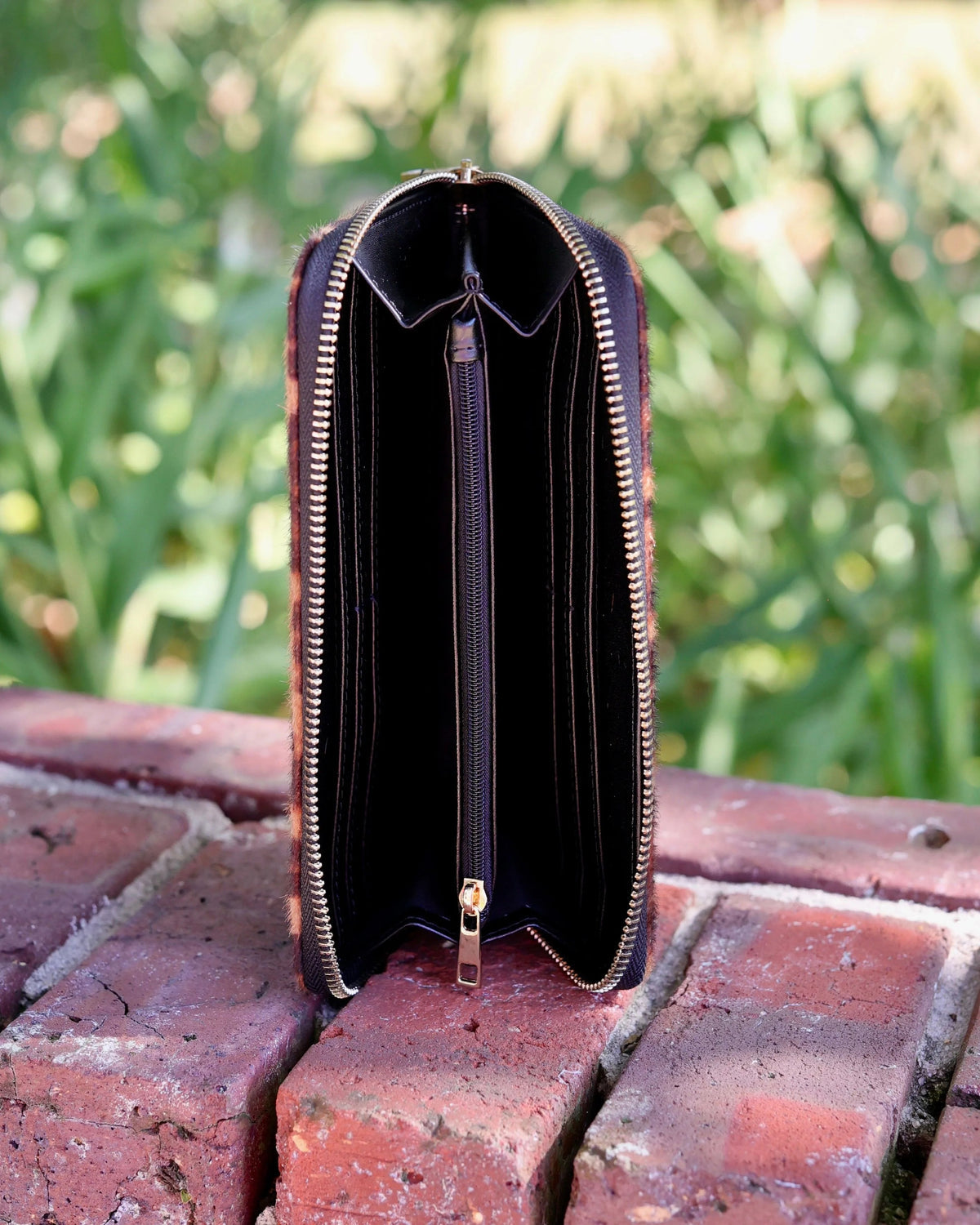 Penelope Spitted Saddle Wallet