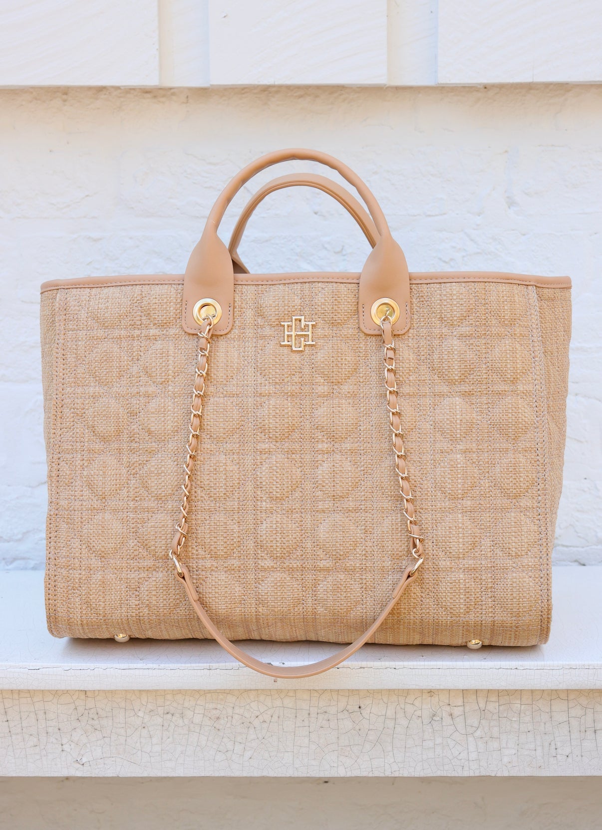 Melissa Quilted Tote Bag
