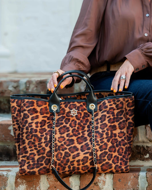 Melissa Spotted Saddle Tote Bag