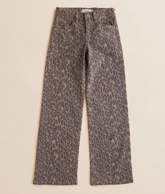 Hidden Cheetah Print Jeans