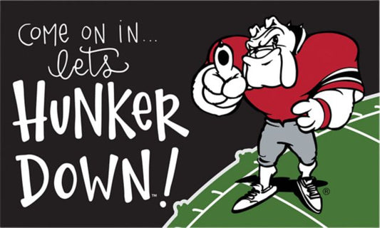 Georgia hunker down door mat