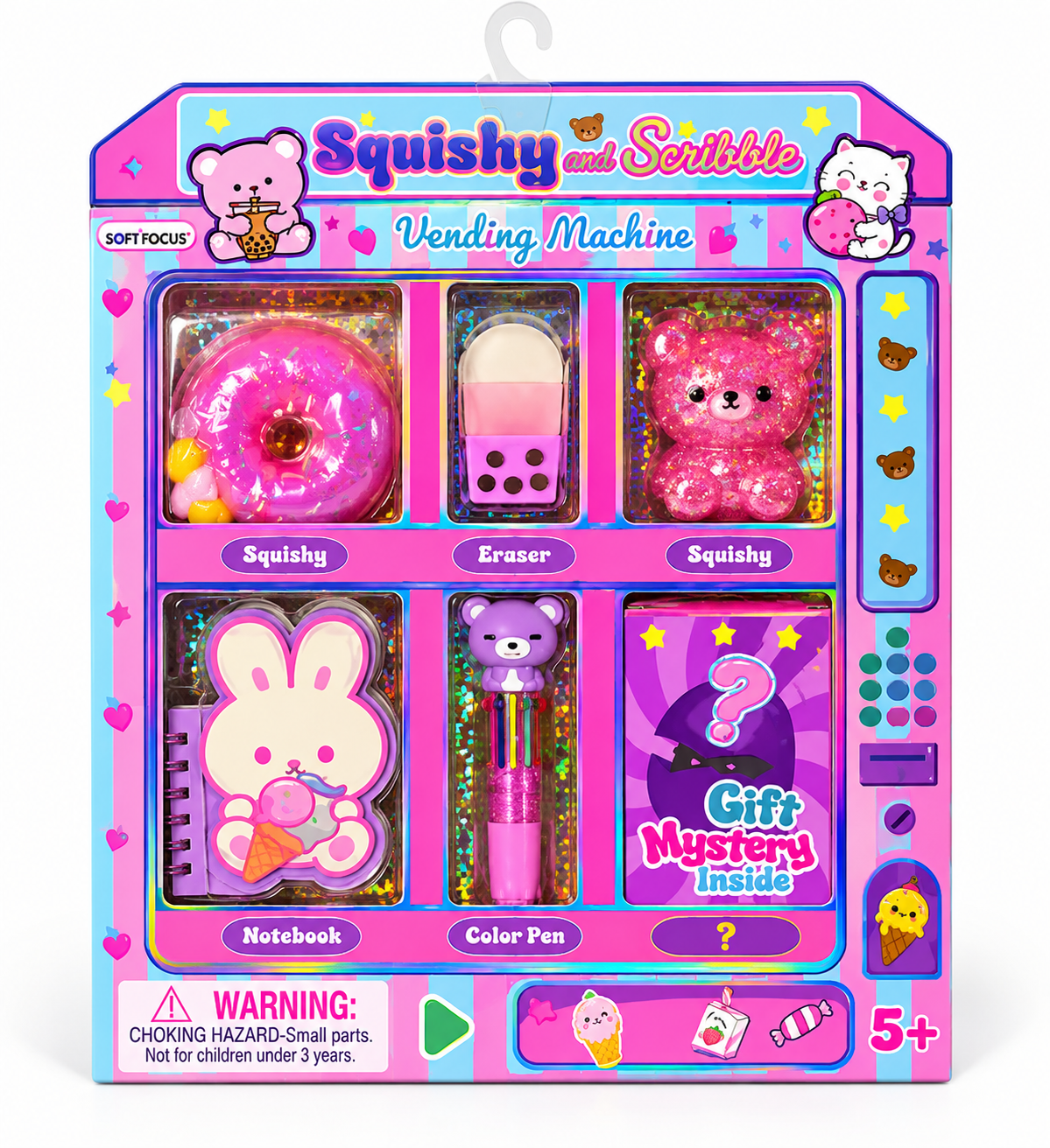 Squishy and Scribble Vending Machine