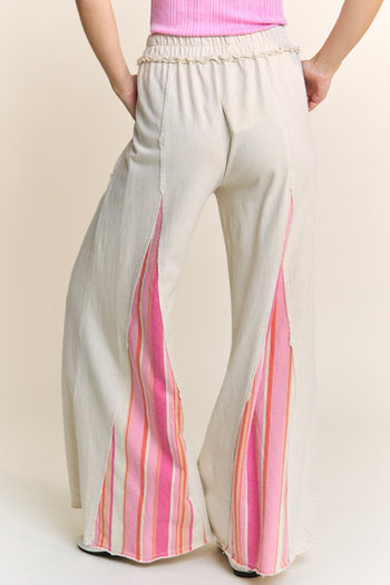 Striped sweatpants