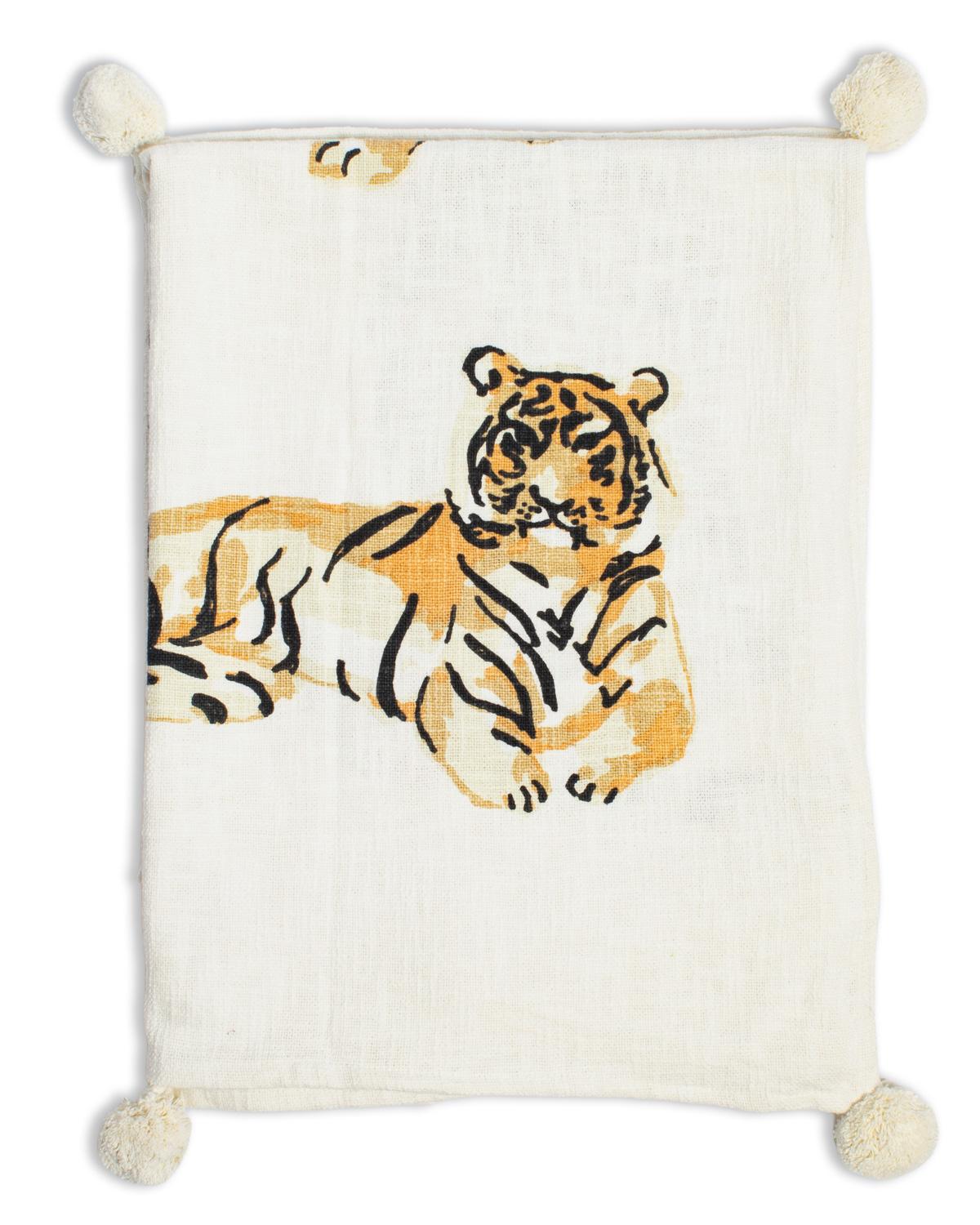 Regal Tiger Luxe Throw | Royal Standard