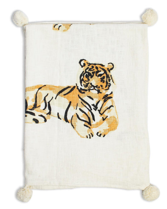 Regal Tiger Luxe Throw | Royal Standard