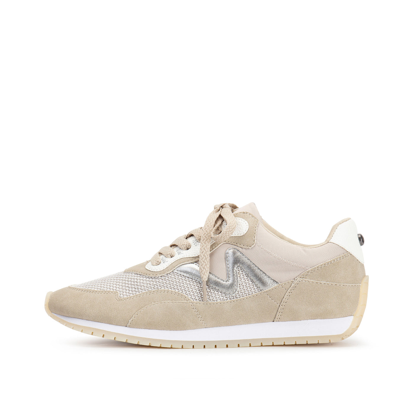 Accent taupe sneakers