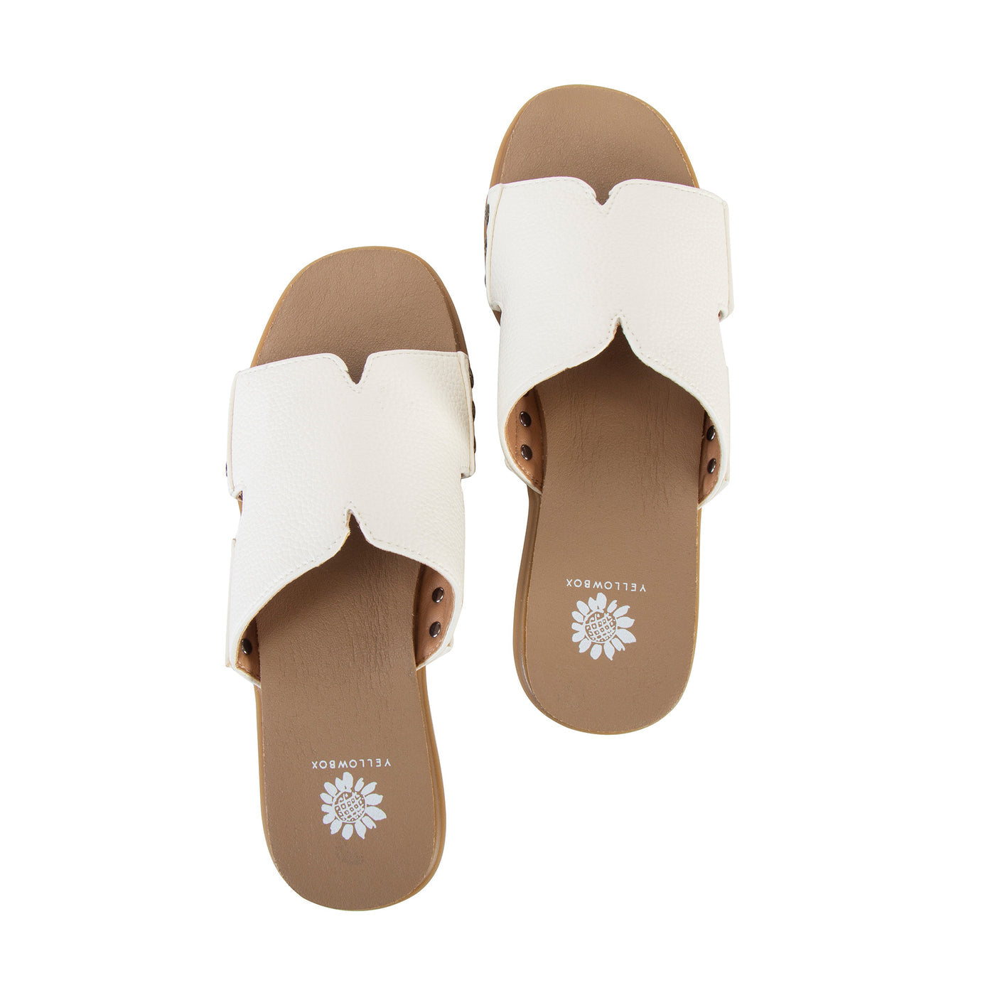 Bone Alameda wedge sandal