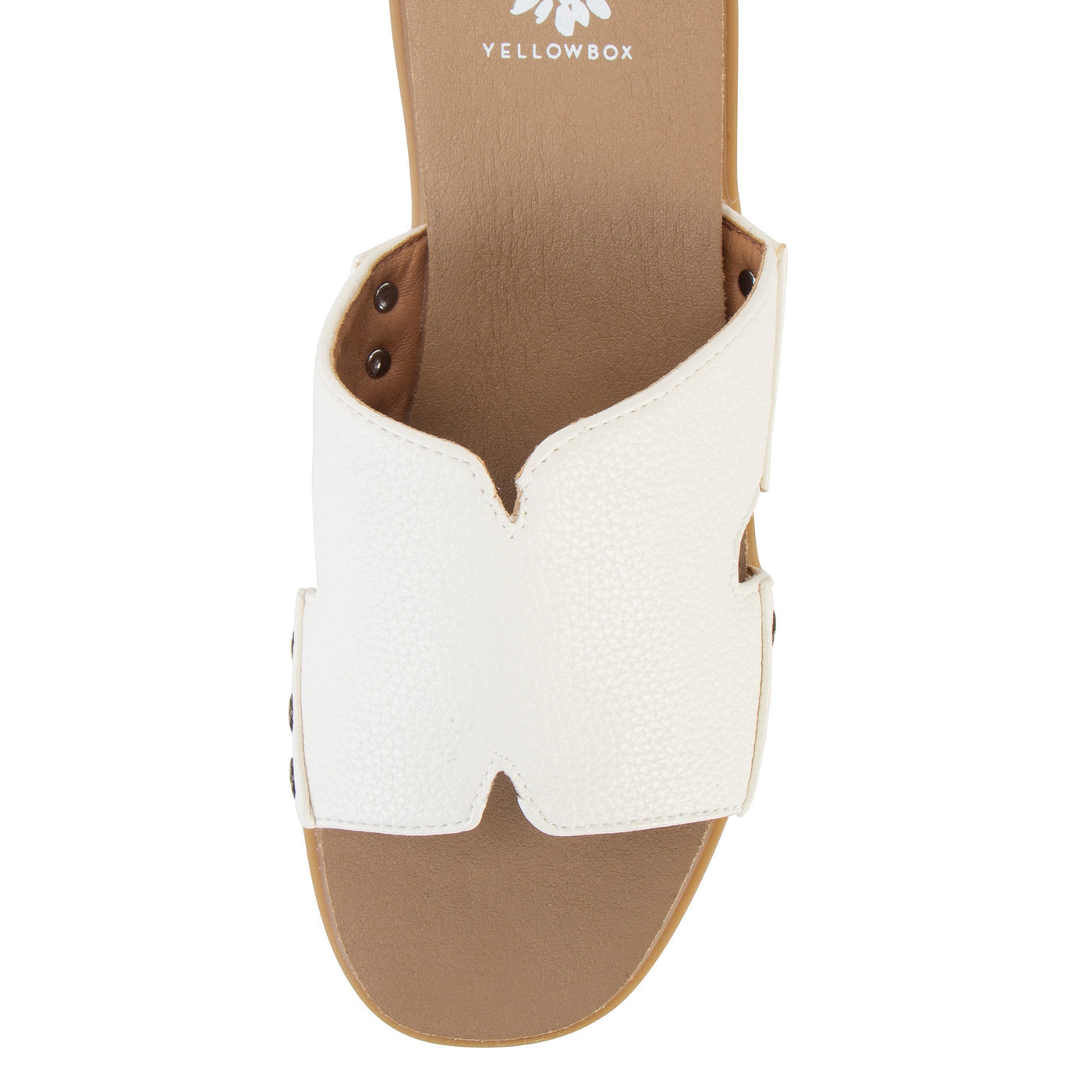 Bone Alameda wedge sandal
