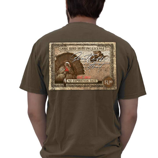 Turkey License T-Shirt in Espresso