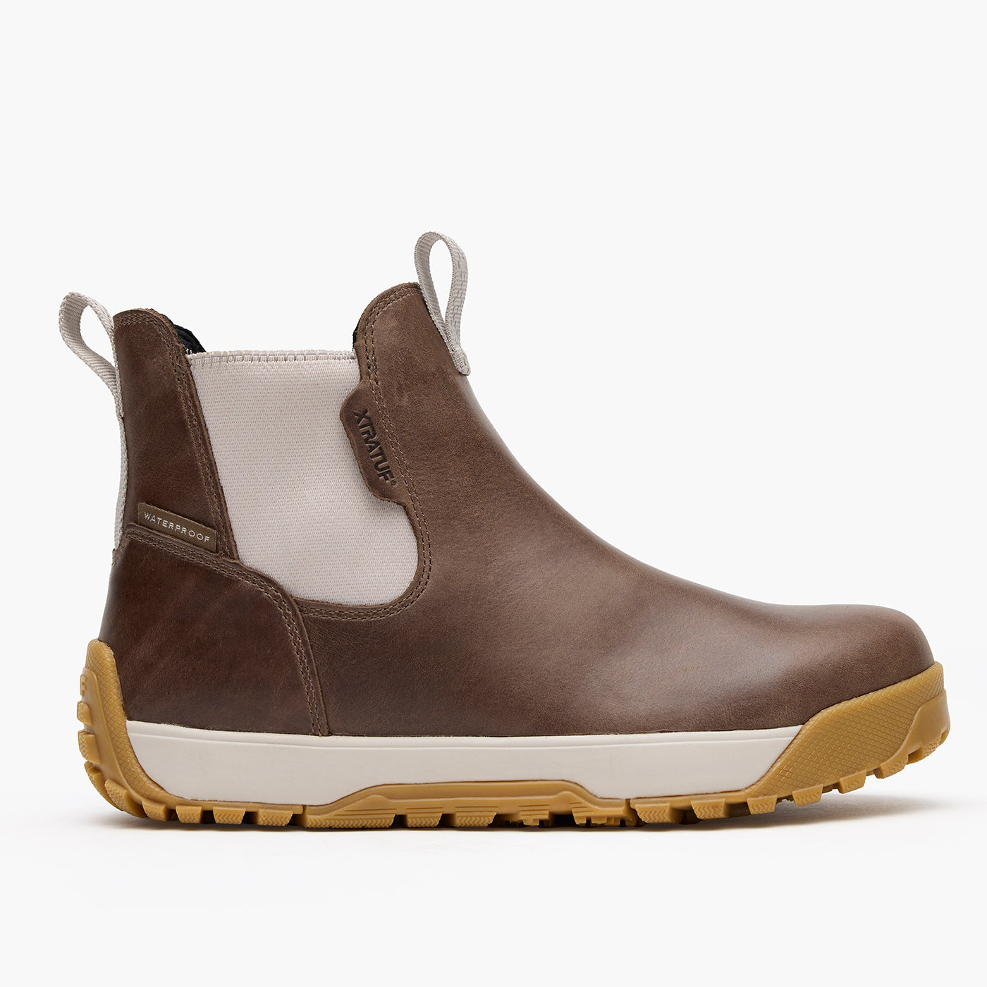 Women’s Brown Leather XtraTuf Deck Boots