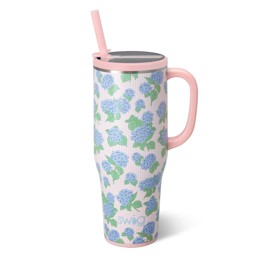 Hydrangeas Mega Mug 40 oz