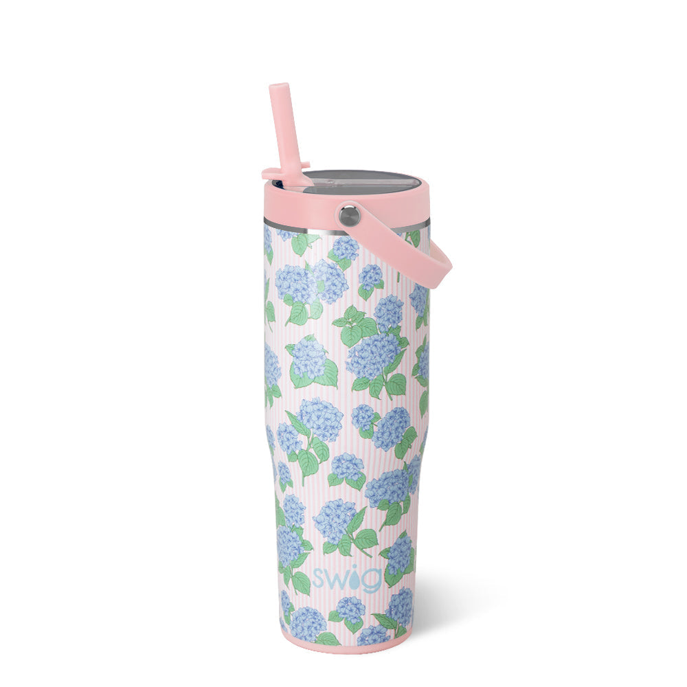Hydrangeas Leakproof To Go Tumbler 30 oz