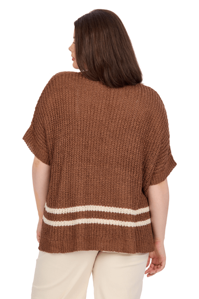 Mudpie short sleeve sweater