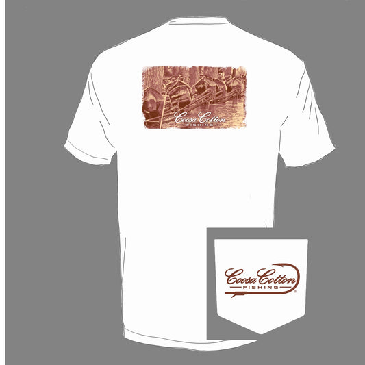 Poles Down pocket tee