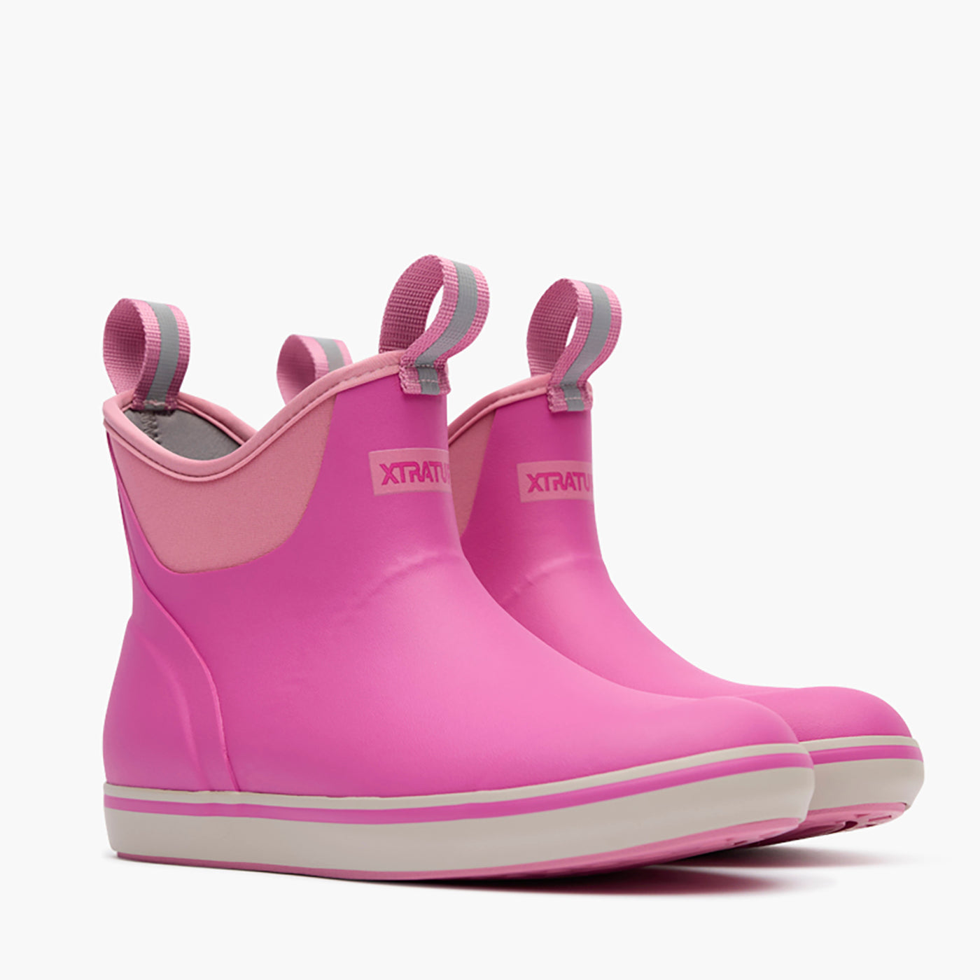 Women’s Hot Pink Xtratuf Deck boots