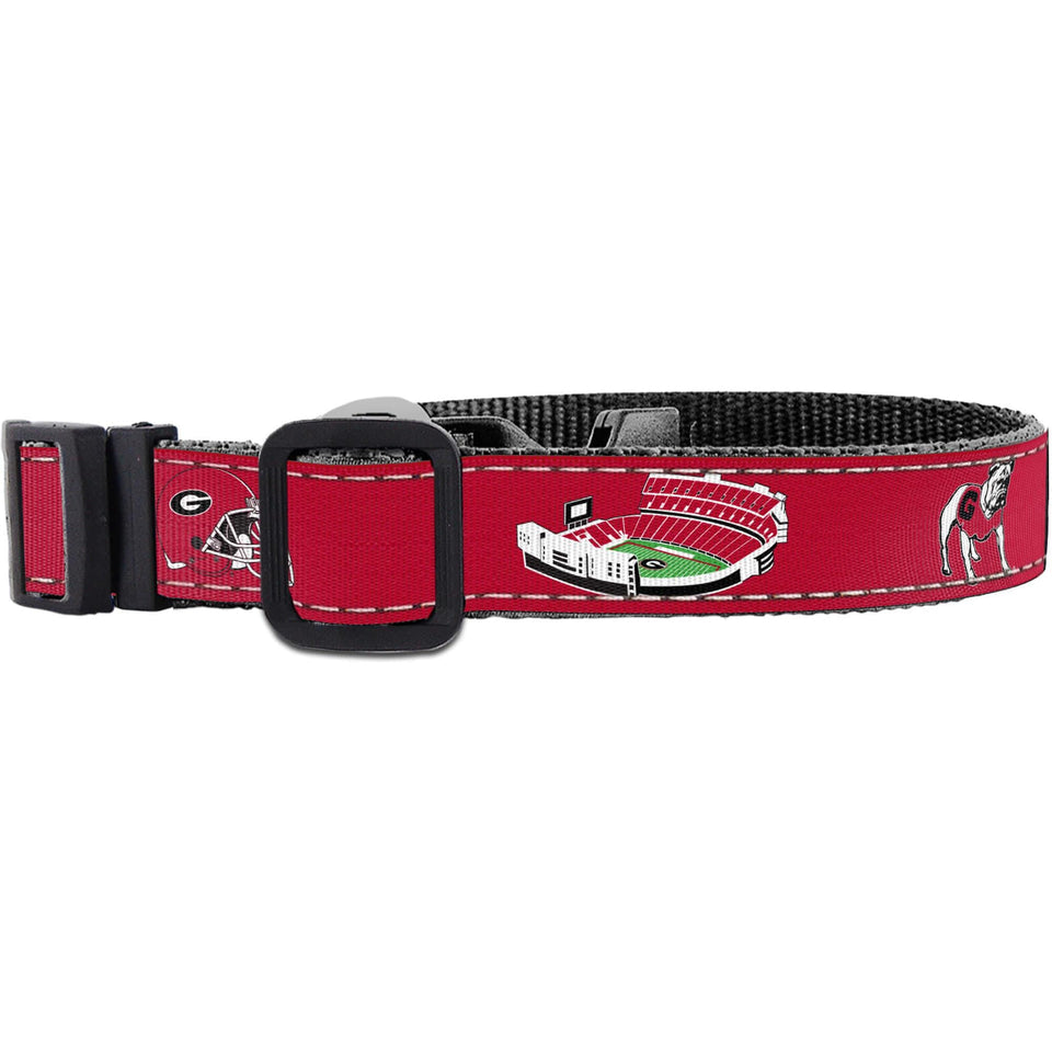 UGA Adjustable Dog Collar