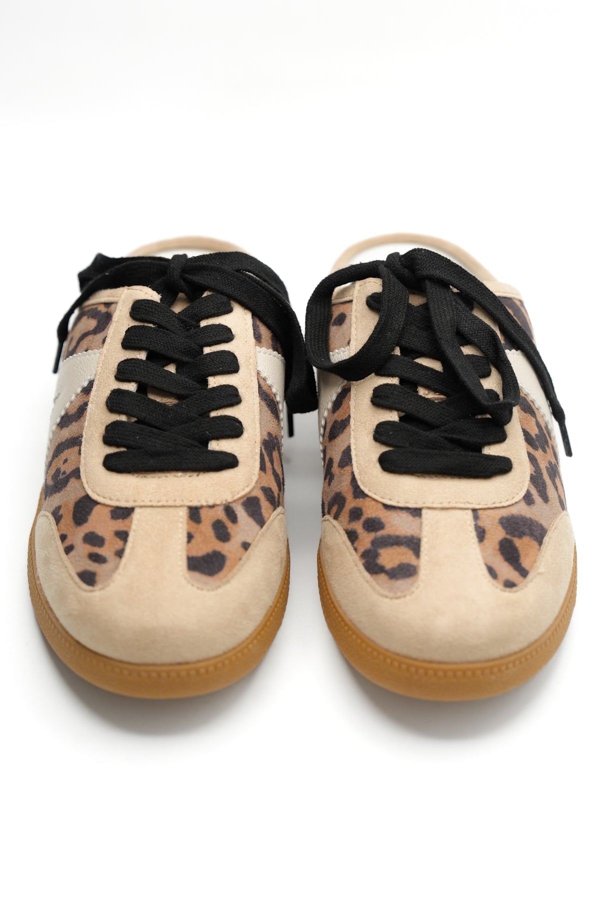 Mia Leopard slip on sneakers